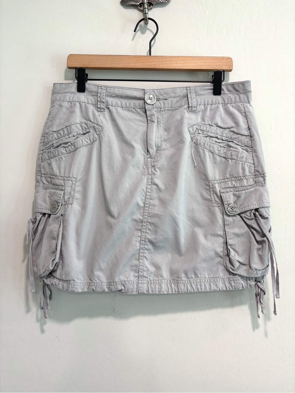 Prana Cargo Utility Cotton Skirt